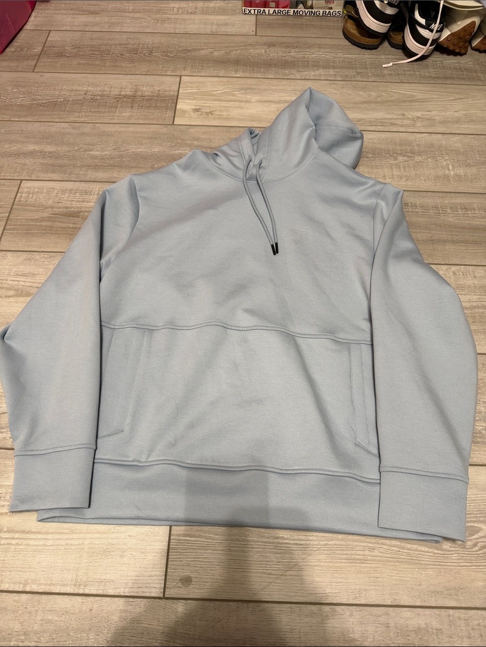 American Eagle Outfitters Light Blue Pullover Hoodie